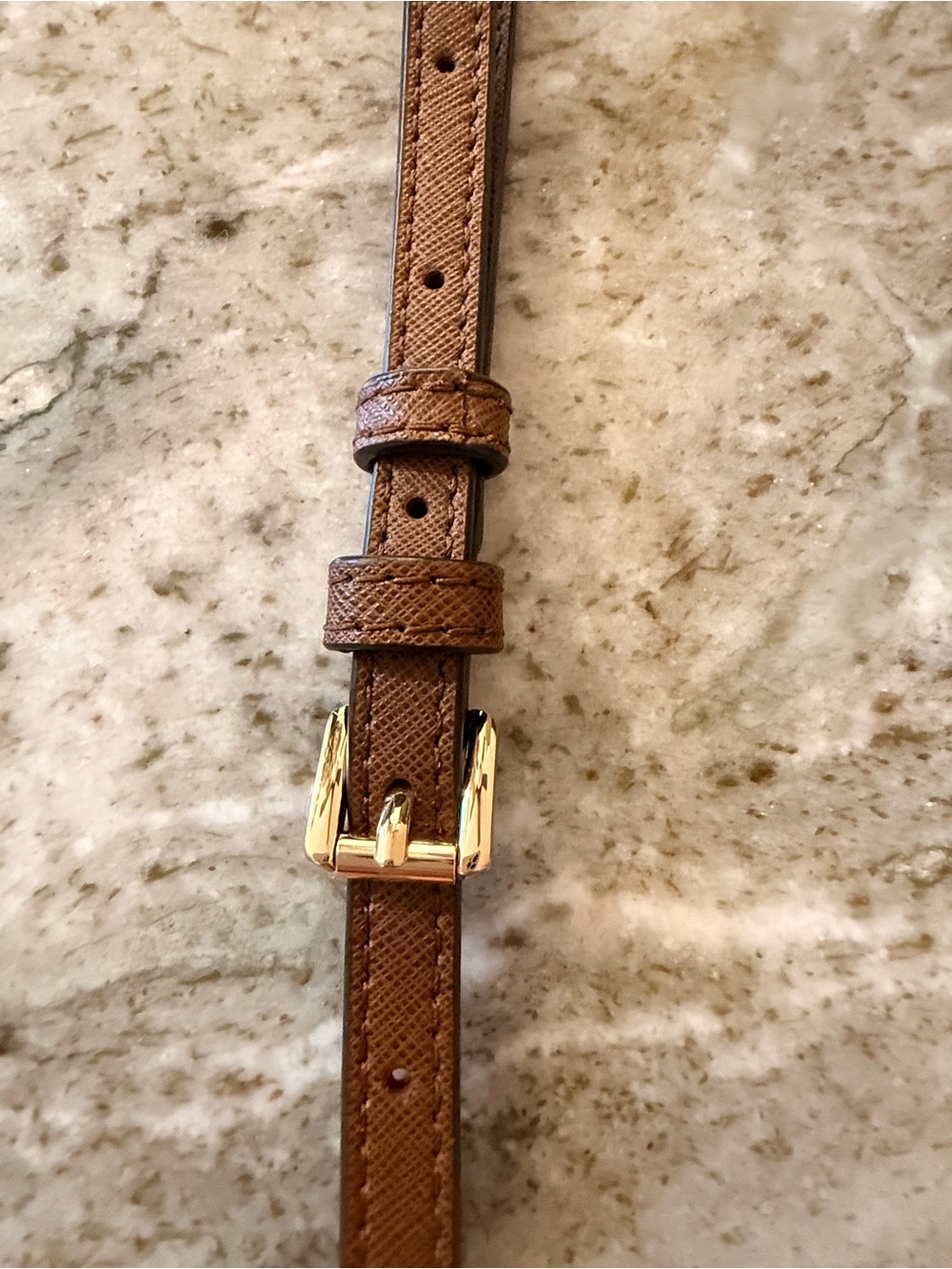 Michael Kors Beige and Brown Monogram Crossbody Interior - Picture 5 of 7